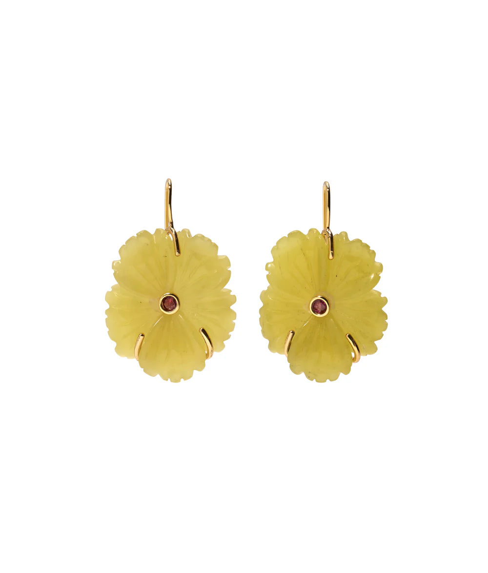 New Bloom Earrings in Canary-Jewelry-Uniquities