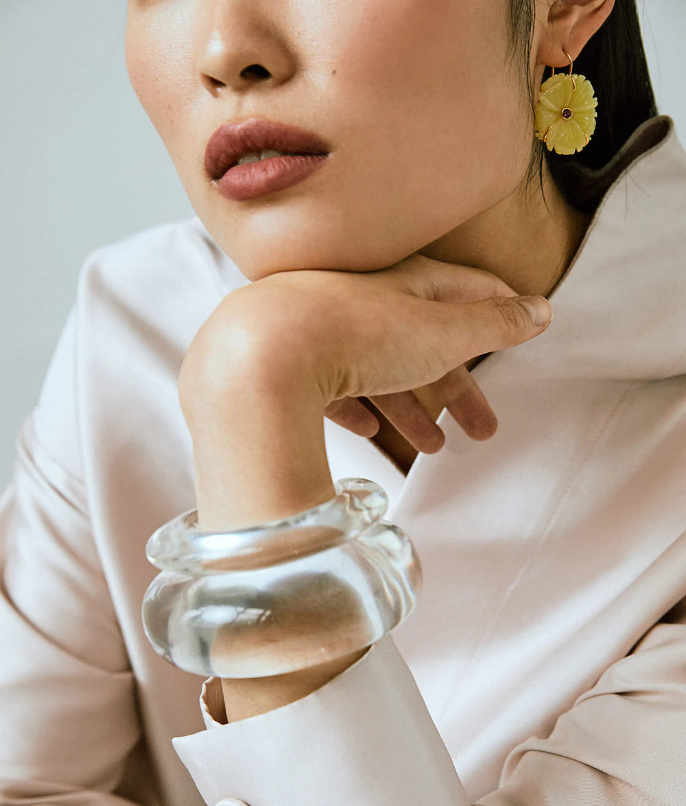 New Bloom Earrings in Canary-Jewelry-Uniquities