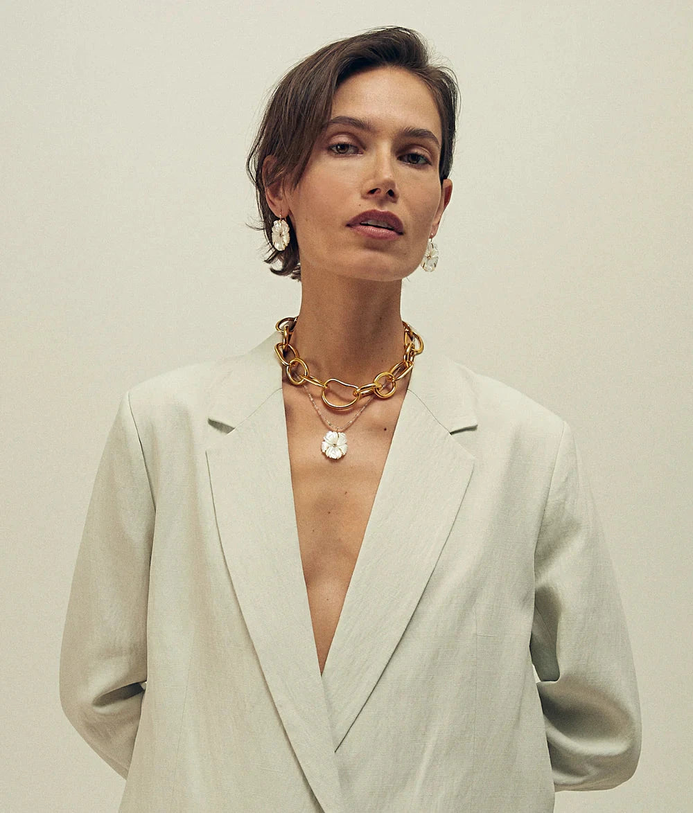 New Bloom Necklace in Mist-Jewelry-Uniquities