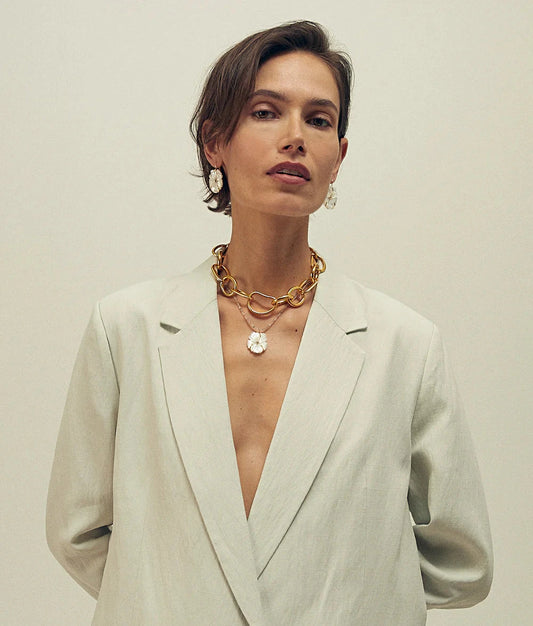New Bloom Necklace in Mist-Jewelry-Uniquities