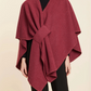 Knit Wrap in Burgundy by Dolce Cabo - Image 2