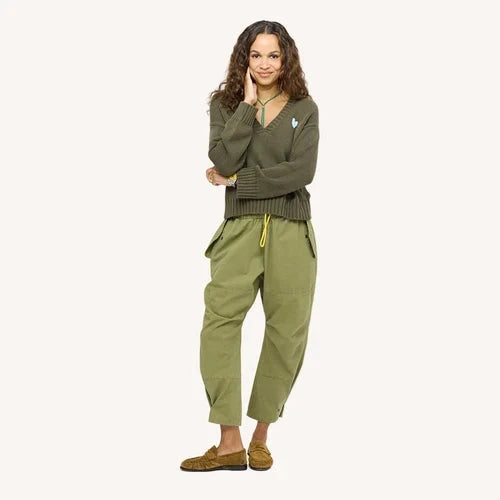 Saturday V Neck Sweater Sweaters Kerri Rosenthal 
