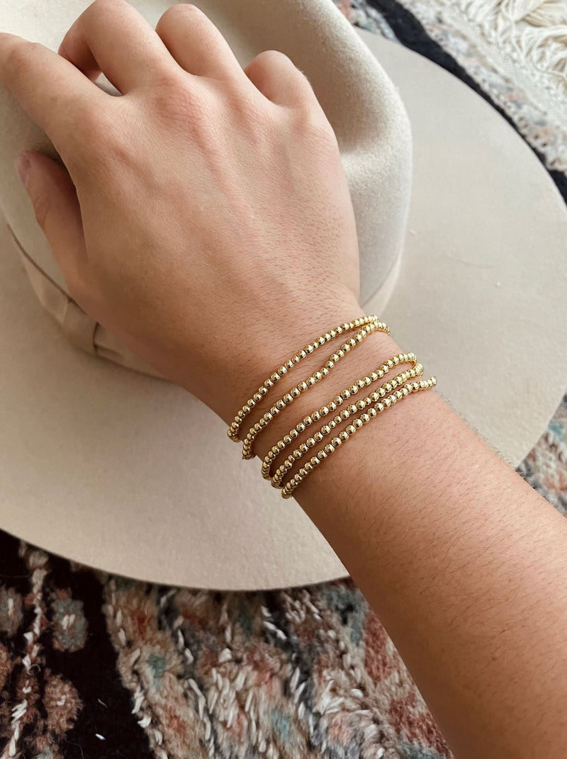3MM 14K Gold Filled Bracelet-Jewelry-Uniquities