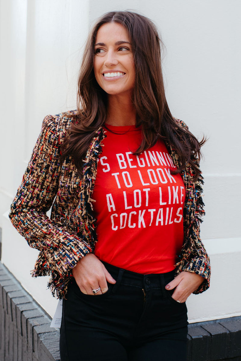 Cocktails Tee-Tee Shirts-Uniquities