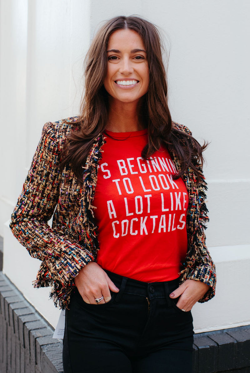 Cocktails Tee-Tee Shirts-Uniquities