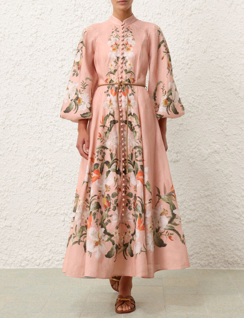 Lexi Billow Long Dress-Dresses-Uniquities