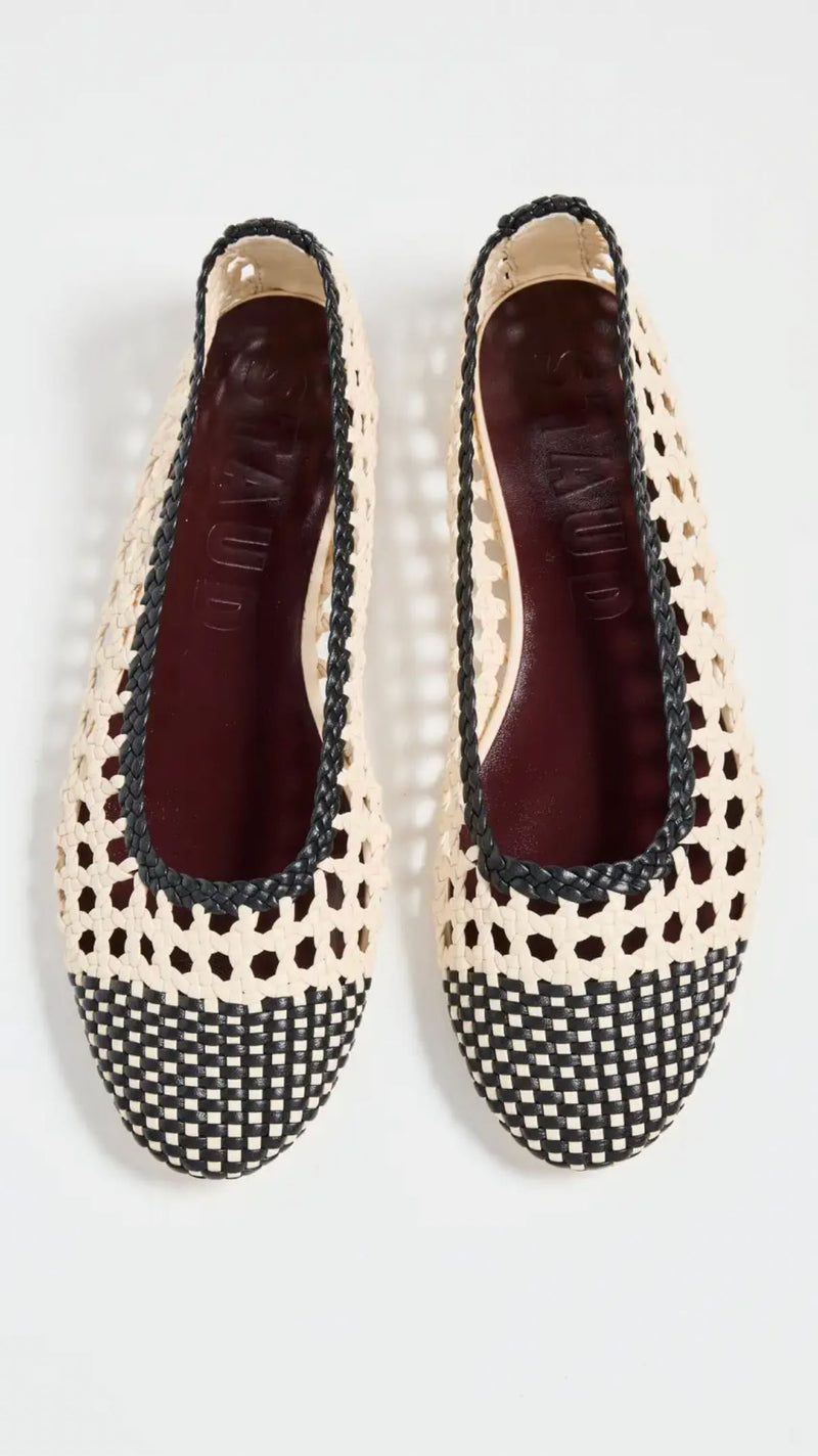 Nell Crochet Ballerina Flats-Shoes-Uniquities