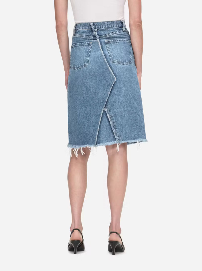 Deconstructed Skirt-Denim-Uniquities