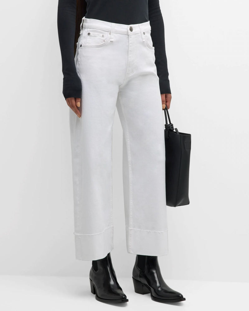 Andi Jeans With Cuff-Denim-Uniquities