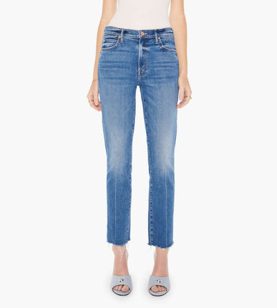 Rascal Ankle Fray Jeans-Denim-Uniquities
