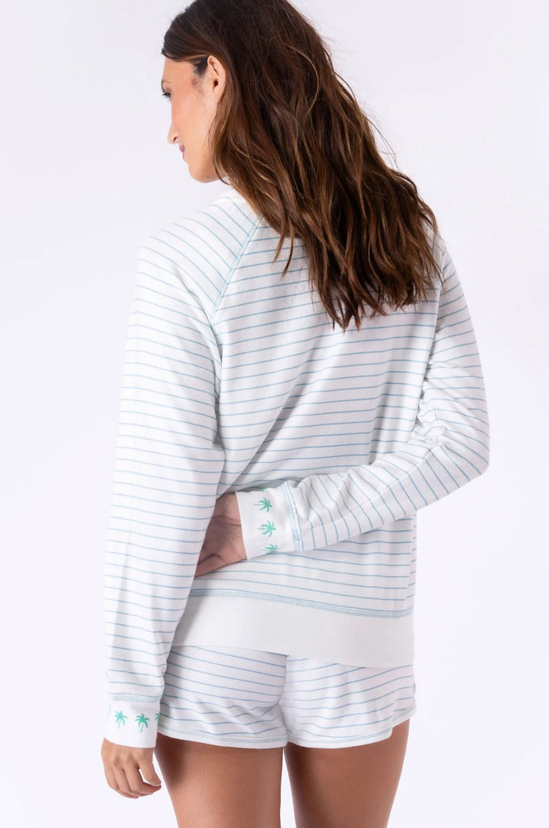 Long Sleeve Top Beach More, Worry Less-Lounge-Uniquities