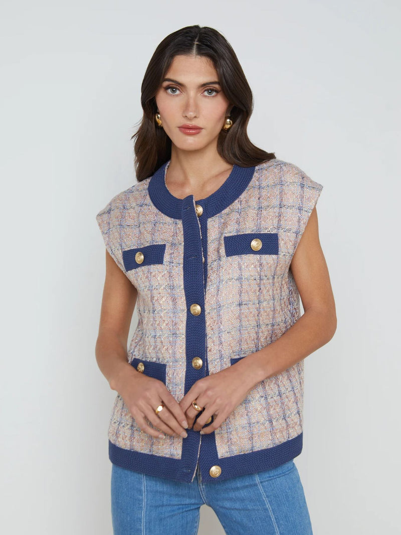 Laurel Oversized Vest-Tops/Blouses-Uniquities