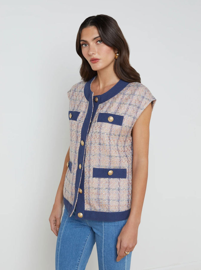 Laurel Oversized Vest-Tops/Blouses-Uniquities