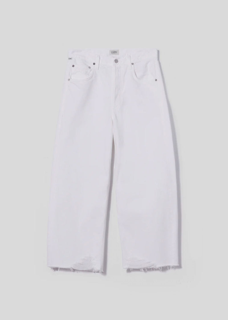 Ayla Raw Hem Crop Jeans in Harlow-Denim-Uniquities