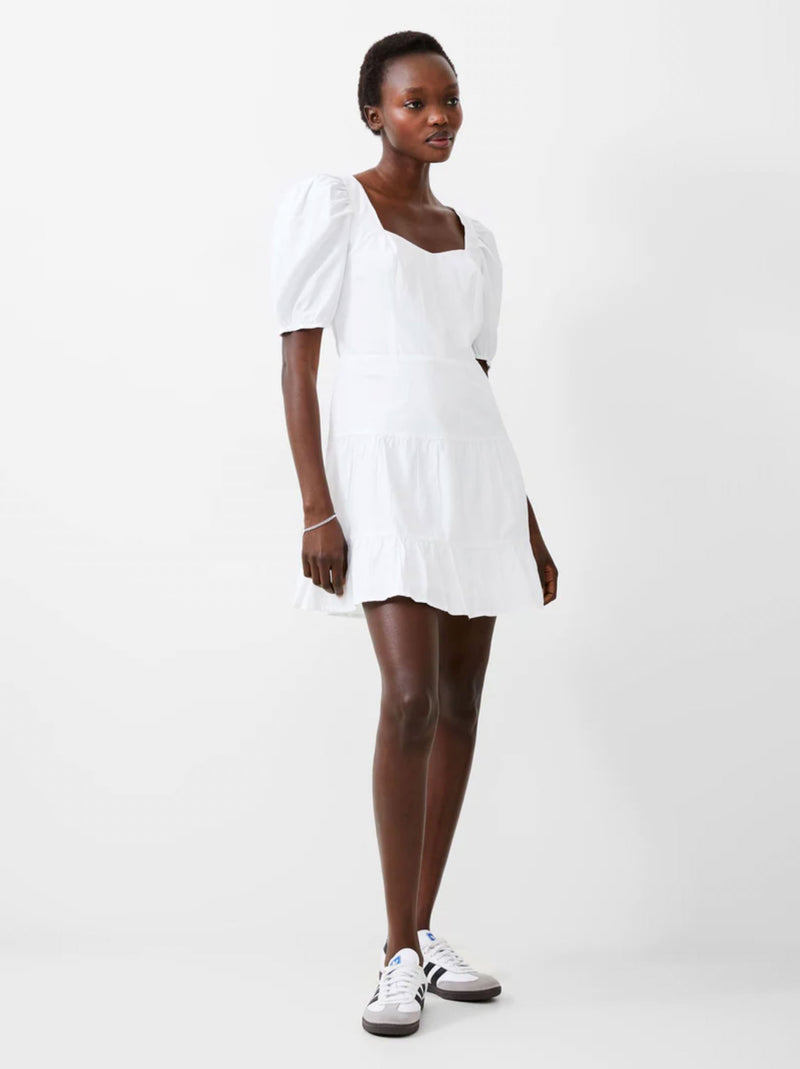 Cotton Sweetheart Dress-Dresses-Uniquities