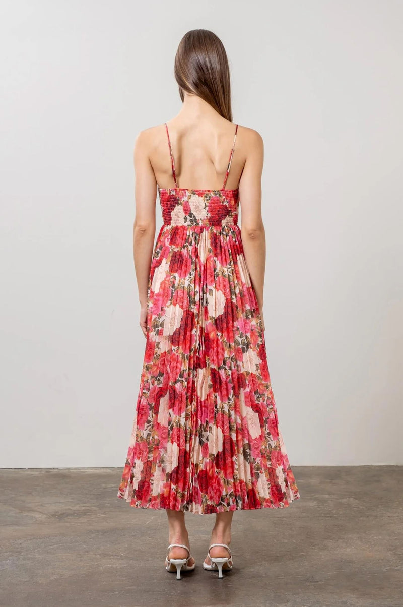 Rosie Pleated Dress-Dresses-Uniquities