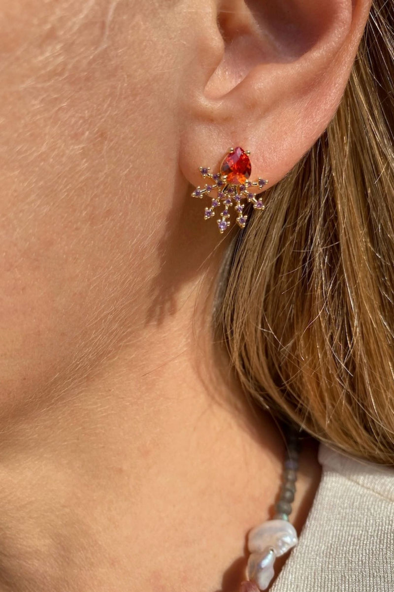 Crystaline Earrings-Jewelry-Uniquities