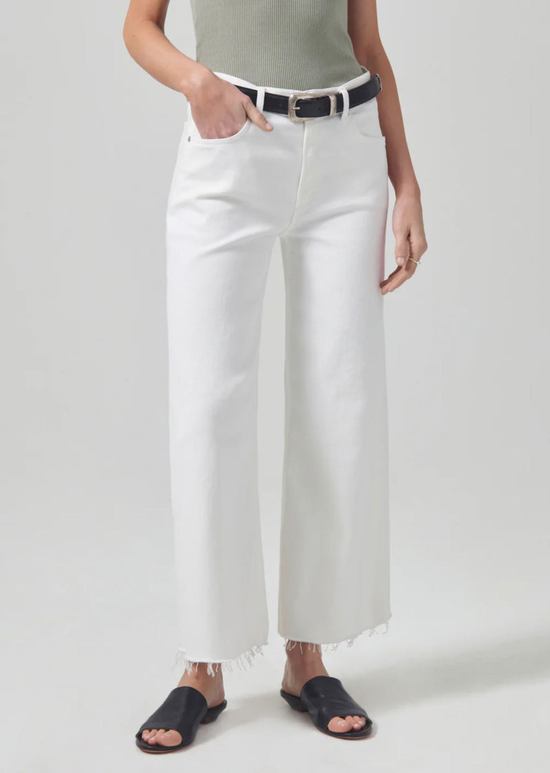 Lyra Wide Leg Crop Jeans-Denim-Uniquities