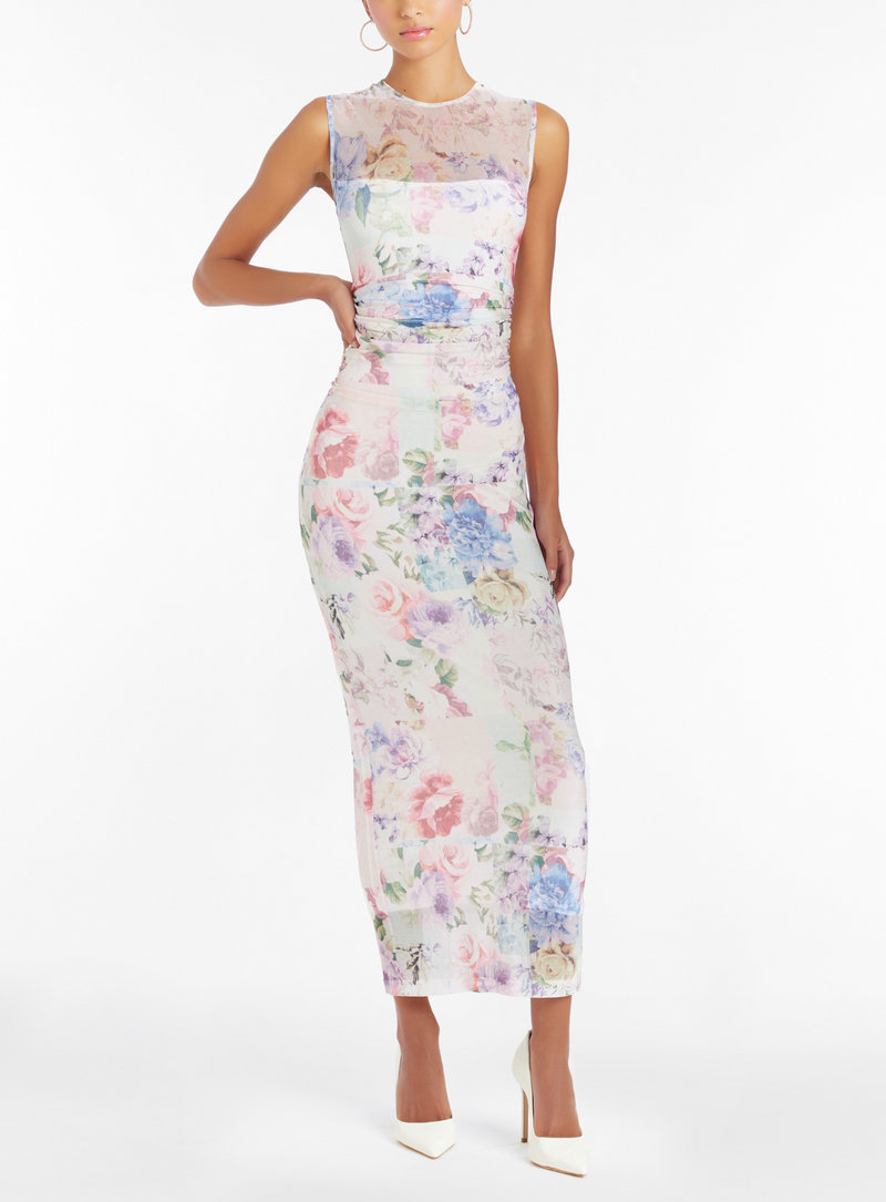 Sleeveless Lyle Midi Dress-Dresses-Uniquities