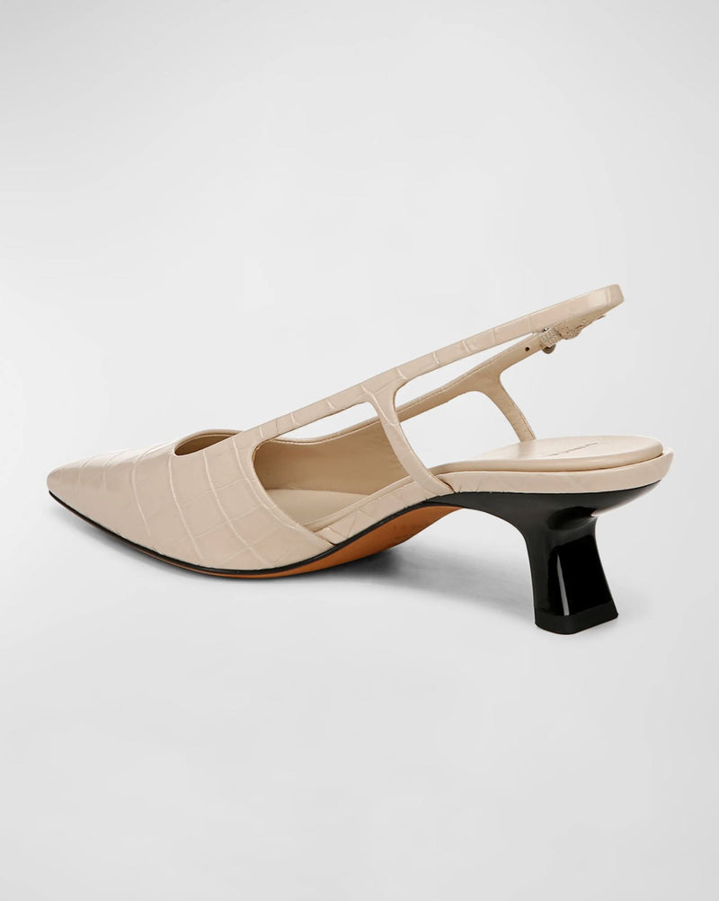 Bianca Croc Slingback-Shoes-Uniquities