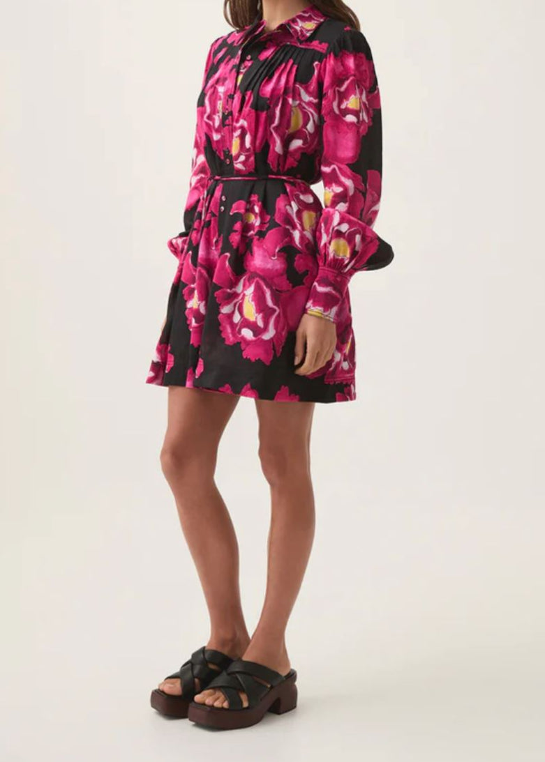 Lover Gauze Mini Dress-Dresses-Uniquities