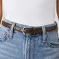 Kennedy Mini Patent Belt-Accessories-Uniquities