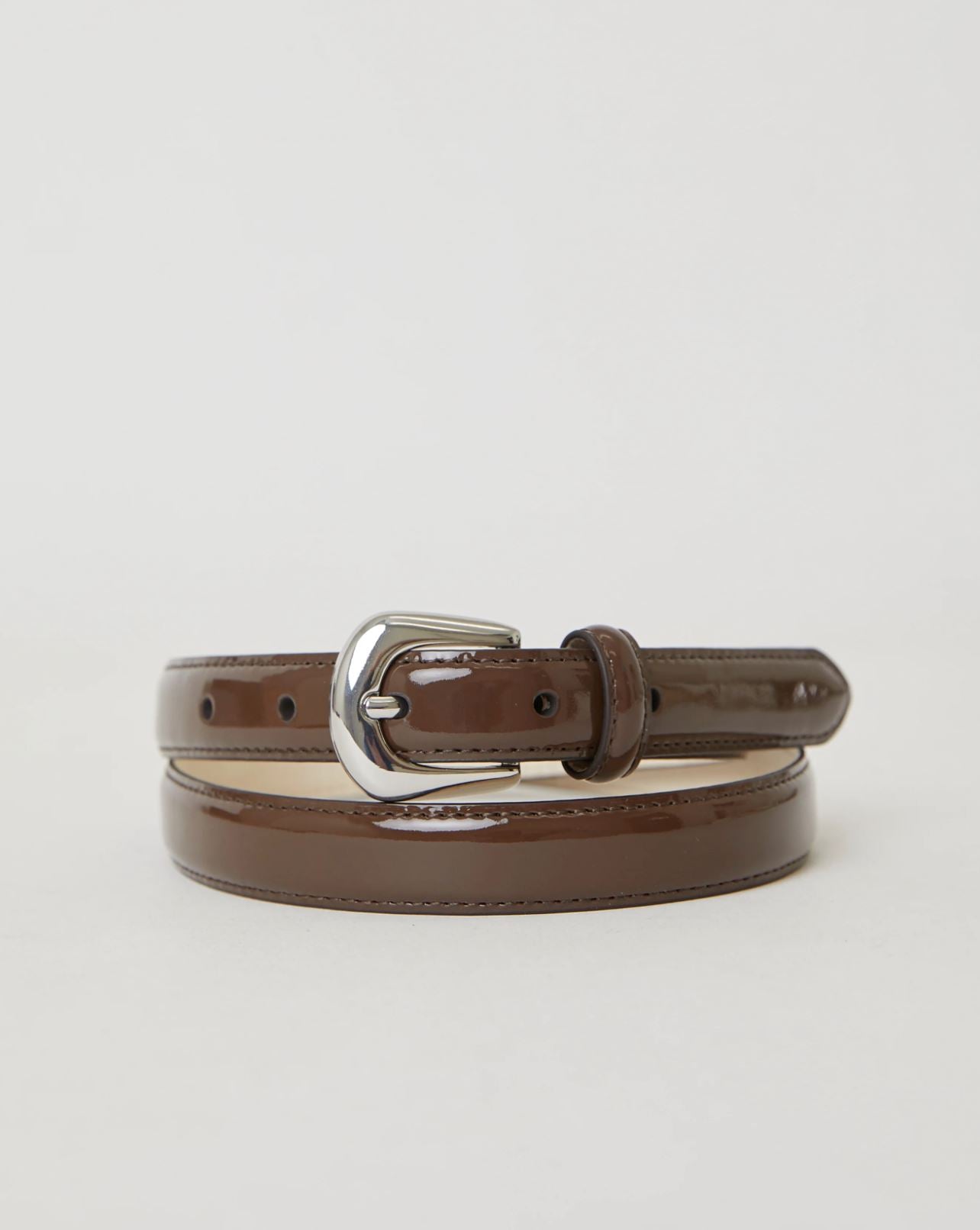 Kennedy Mini Patent Belt-Accessories-Uniquities
