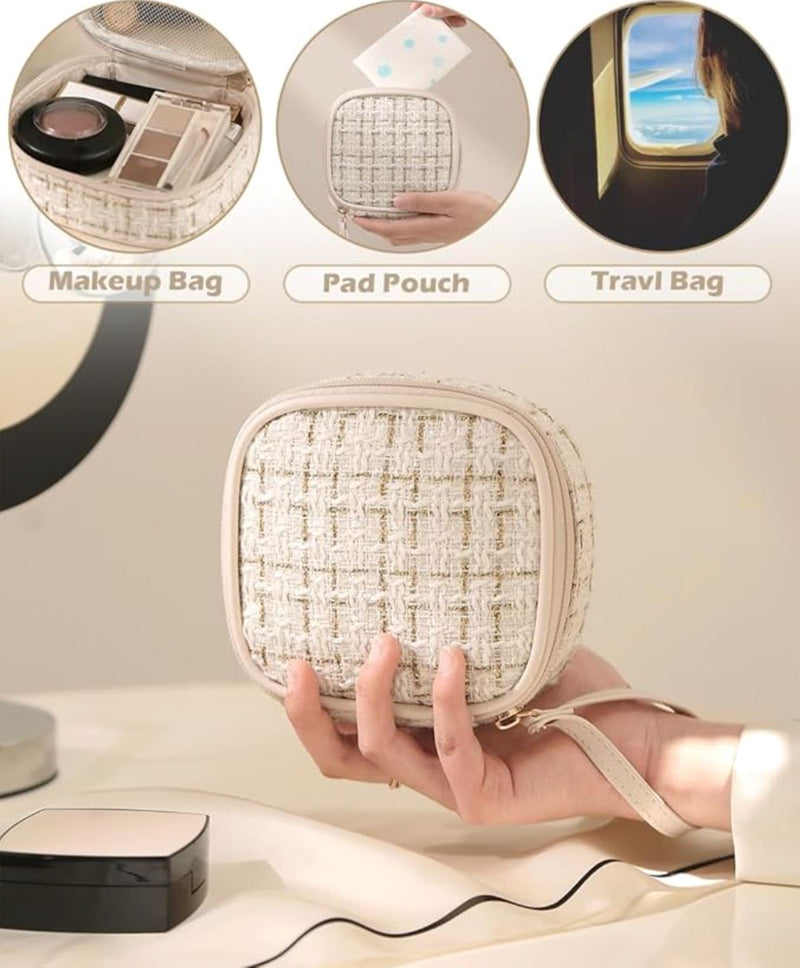 Tweed Pouch-Accessories-Uniquities