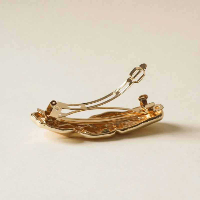 Textured Metal Barrette-Accessories-Uniquities