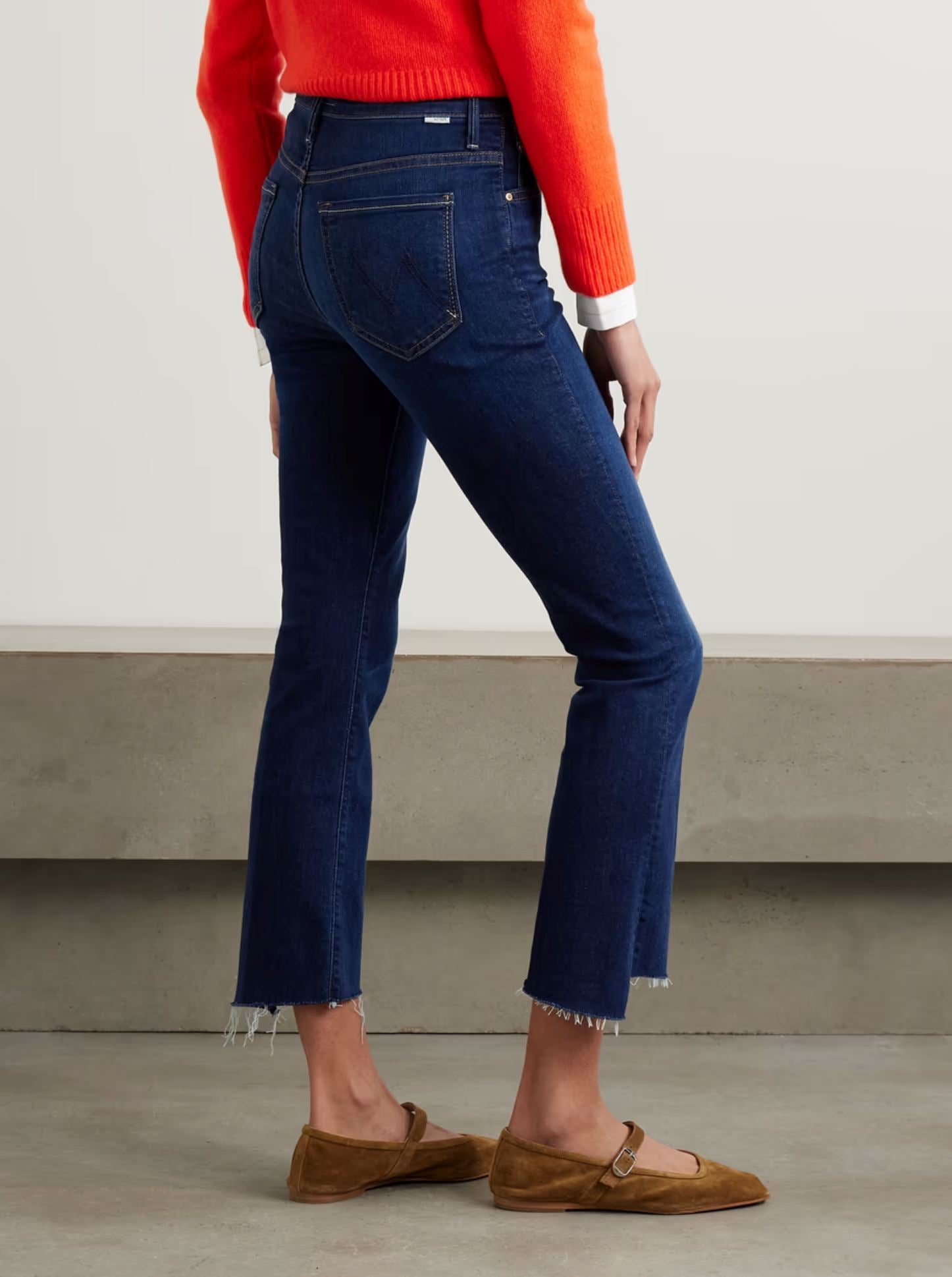 The Insider Crop Step Fray Jeans in Off Limits-Denim-Uniquities