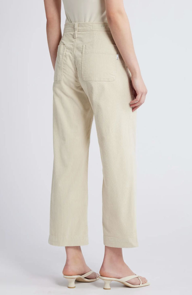 Saige Wide Leg Crop Corduroy Jeans-Denim-Uniquities