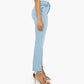 The Pixie Dazzler Ankle Fray Jeans-Denim-Uniquities