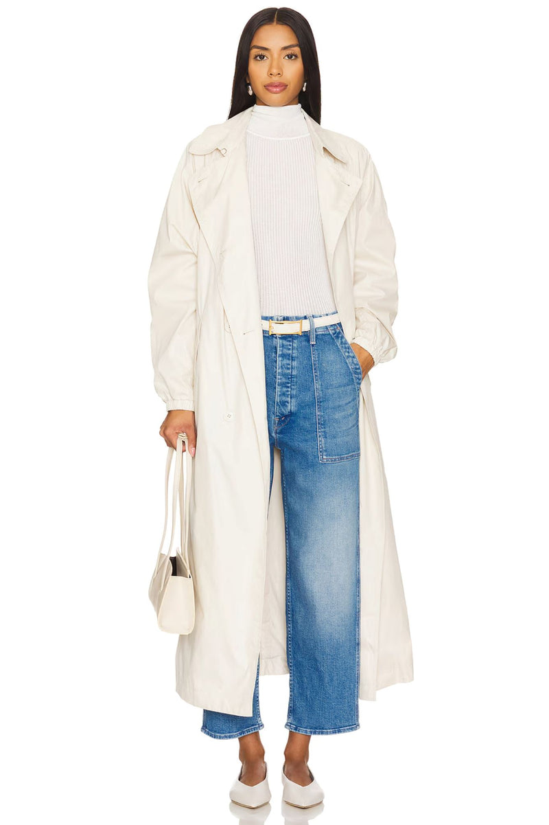 The Patch Pocket Private Flood Jeans-Denim-Uniquities