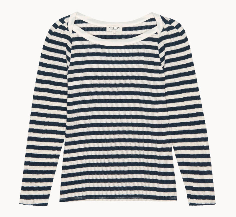 Amelie Envelope Neck Top-Tops/Blouses-Uniquities