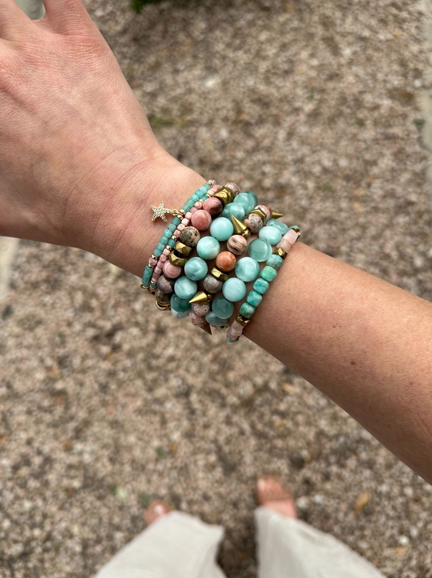 Remix Mini Starfish Bracelet-Jewelry-Uniquities