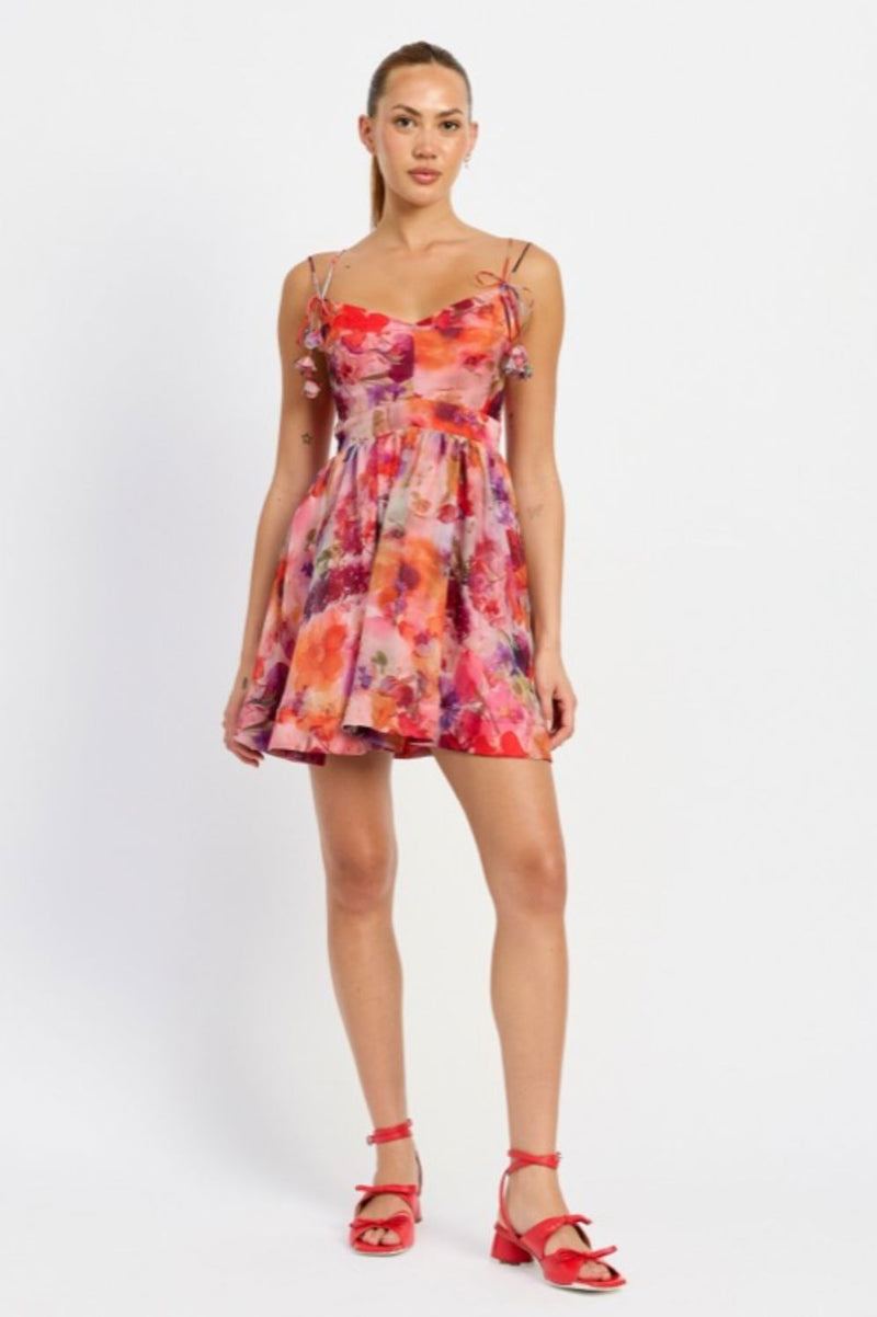 Magnolia Mini Dress-Dresses-Uniquities