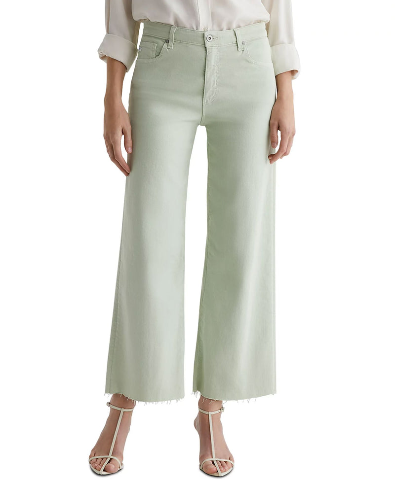 Saige Wide Leg Crop Jeans-Denim-Uniquities