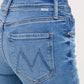 The Mid Rise Rambler Zip Ankle Jeans-Denim-Uniquities