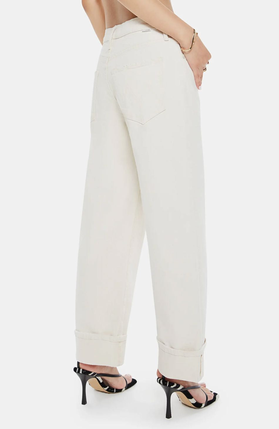 The Spitfire Ankle Cuff Jeans-Denim-Uniquities