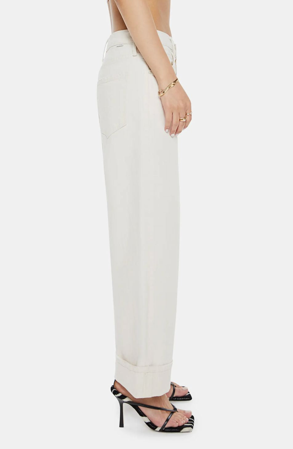 The Spitfire Ankle Cuff Jeans-Denim-Uniquities