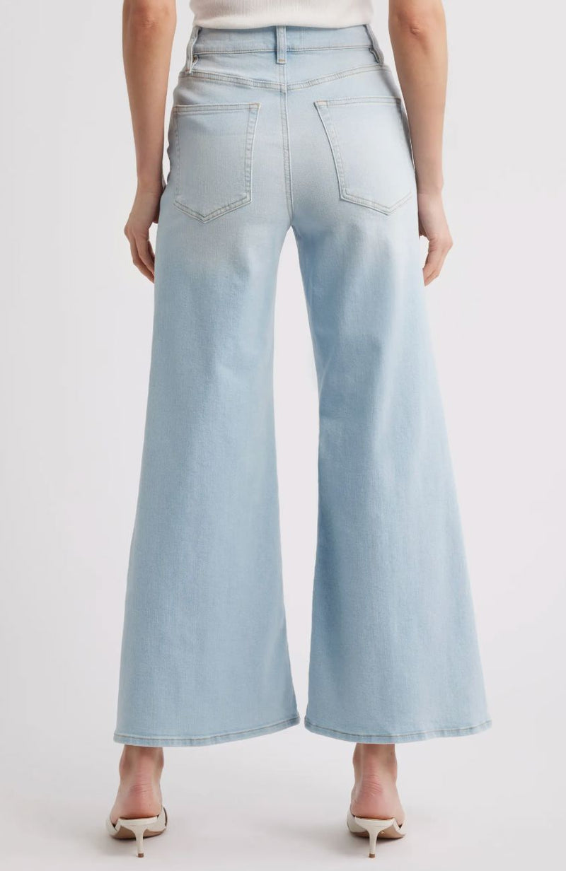 Le Palazzo Crop Jeans-Denim-Uniquities