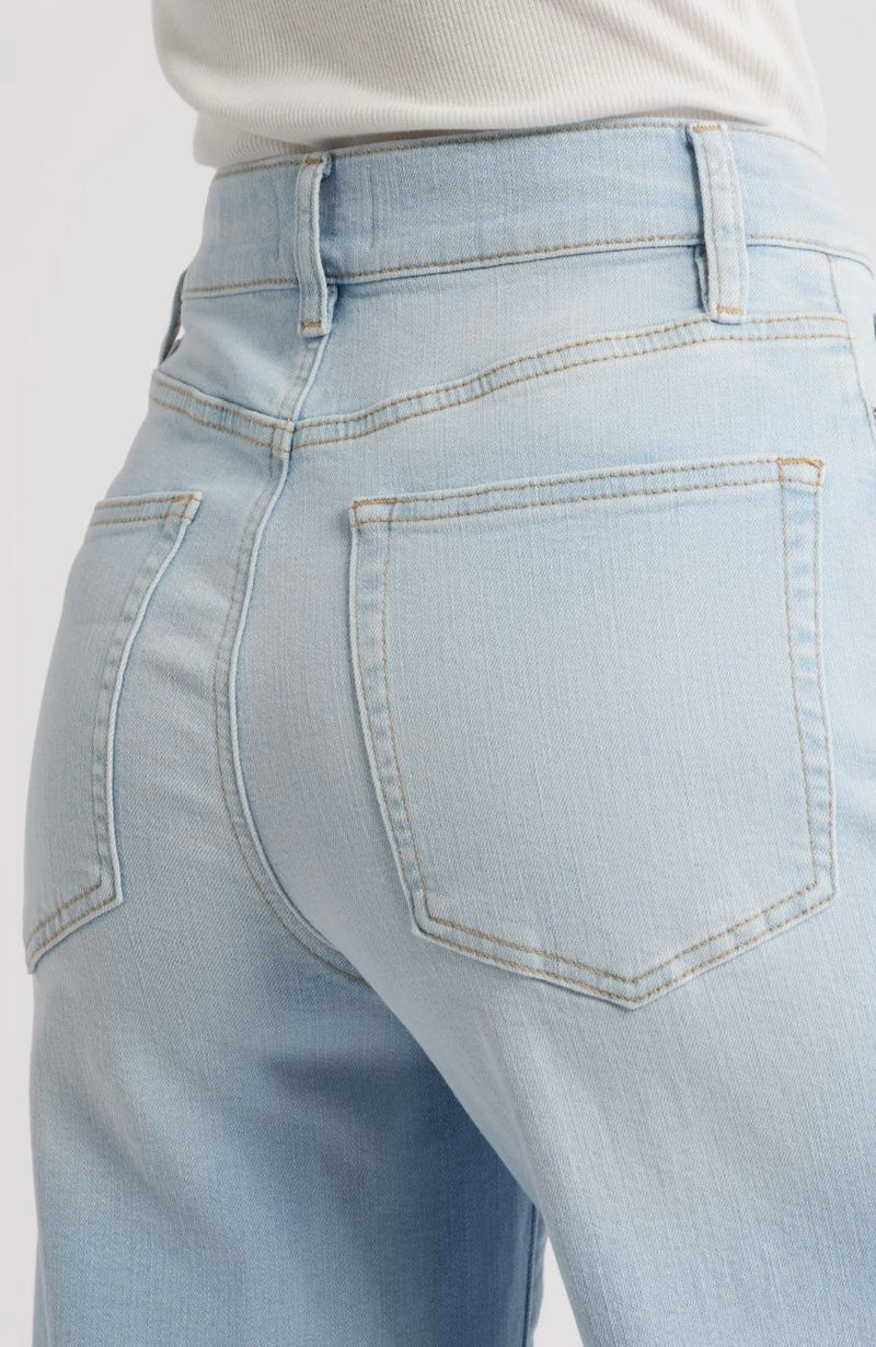 Le Palazzo Crop Jeans-Denim-Uniquities