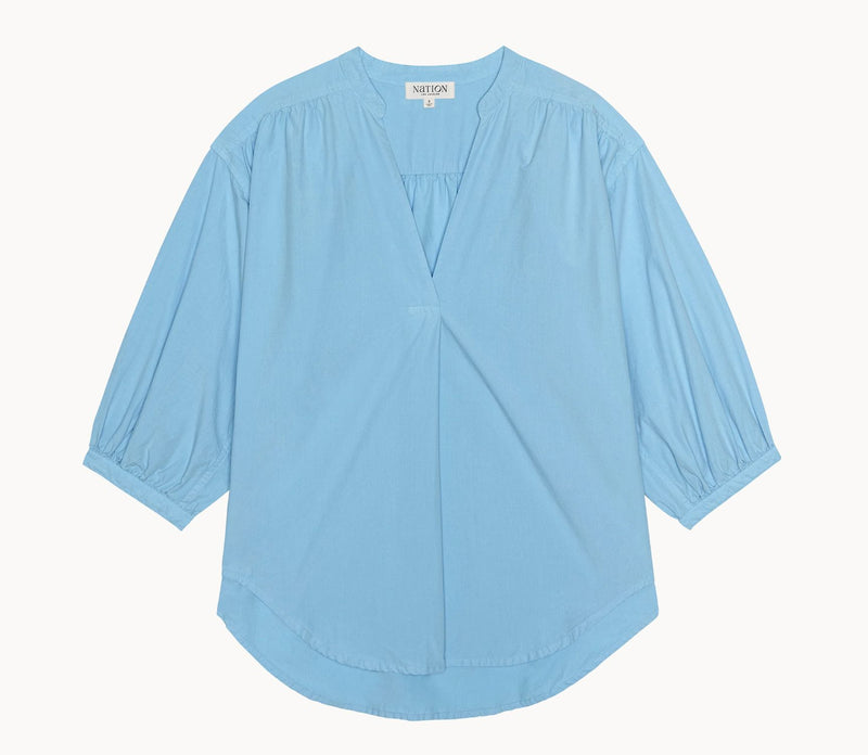 Daphna Poplin Shirt-Tops/Blouses-Uniquities