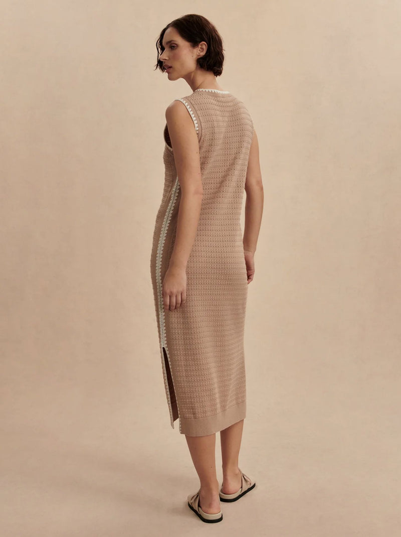 Dwight Tank Knit Dress-Dresses-Uniquities