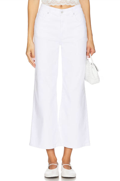 Saige Wide Leg Crop Jeans-Denim-Uniquities