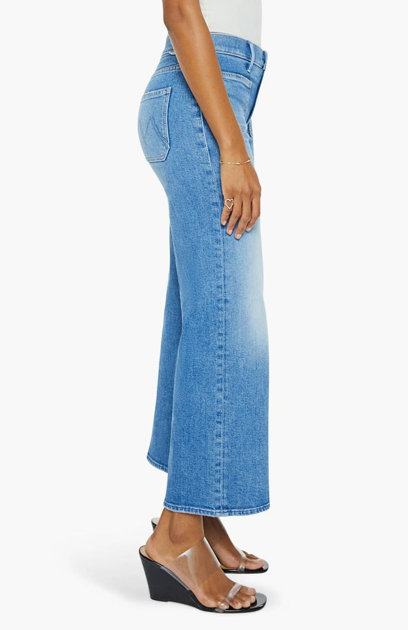 The Patch Pocket Mid Rise Maven Ankle Jeans-Denim-Uniquities