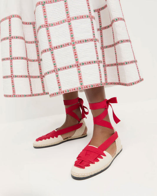 Wilson Ankle Wrap Espadrille-Shoes-Uniquities