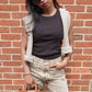Isabel Rib Tank-Tee Shirts-Uniquities