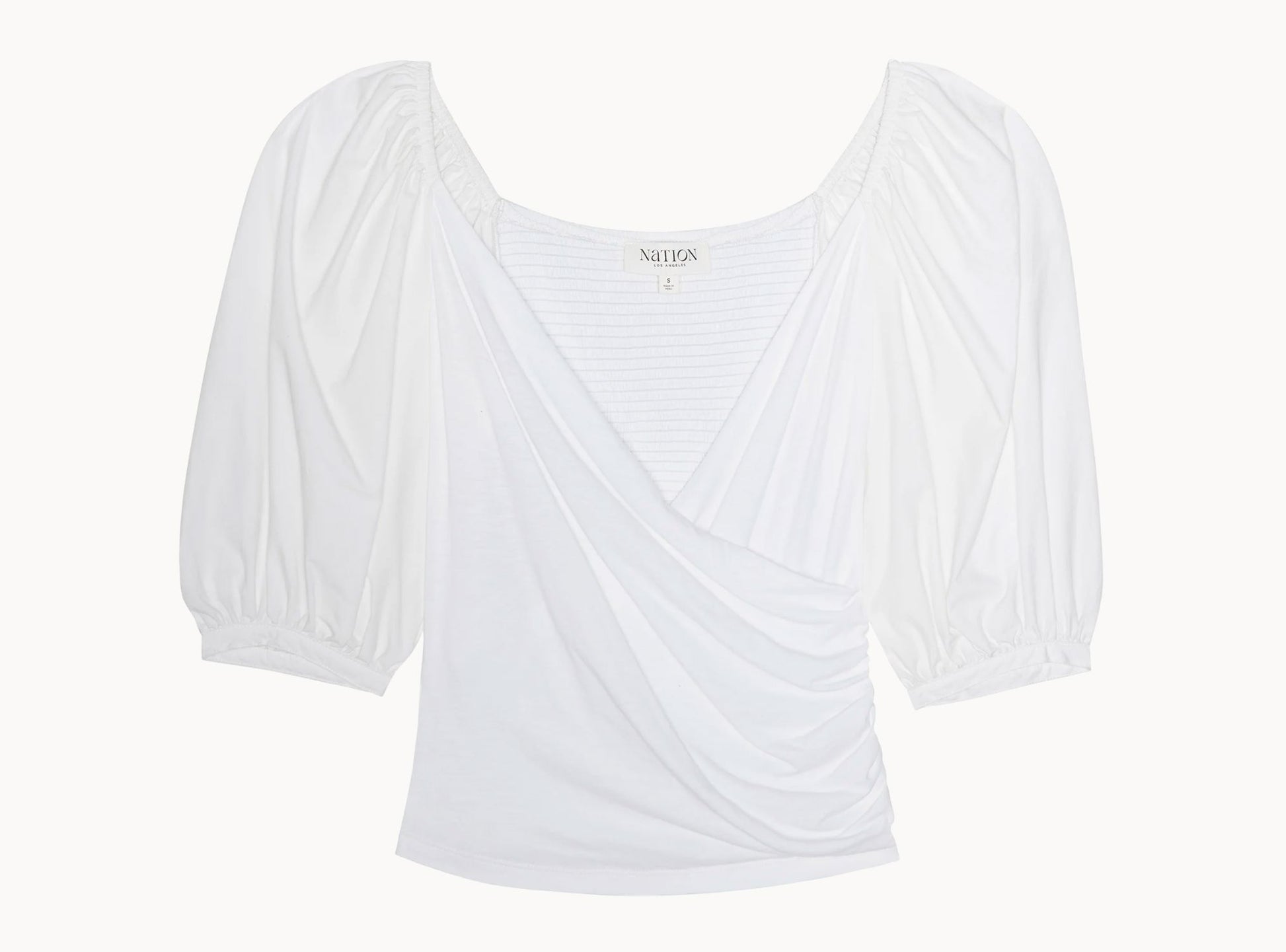 Marie-Lou Peasant Top-Tops/Blouses-Uniquities