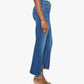 The Insider Crop Pointy Fray Jeans-Denim-Uniquities